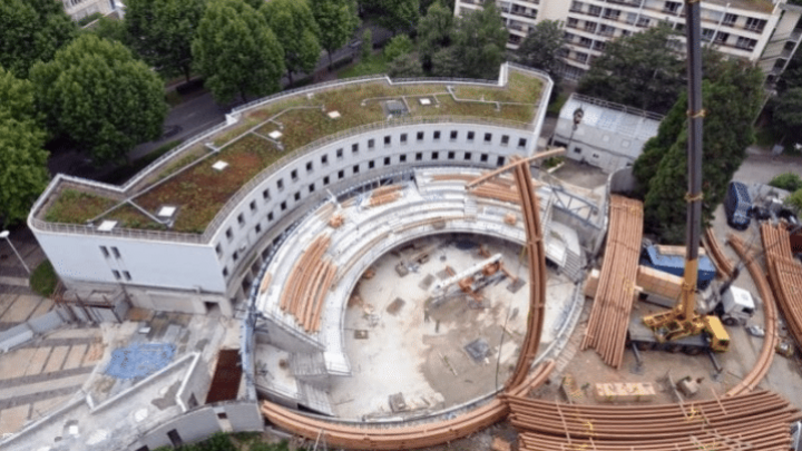 Notre-Dame de Créteil, un déploiement intérieur