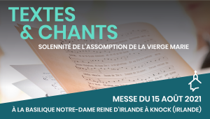 Messe de l'Assomption du 15 août 2021 à Knock (Irlande)