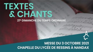 Messe du 3 octobre 2021 à Nandax