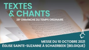 Messe du 10 octobre 2021 à Schaerbeek (Belgique)