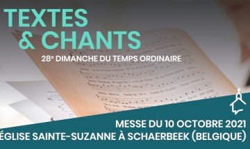 Messe du 10 octobre 2021 à Schaerbeek (Belgique)
