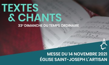 Messe du 14 novembre 2021 à Paris