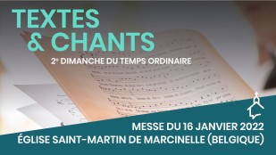 Messe du 16 janvier 2022 à Marcinelle (Belgique)