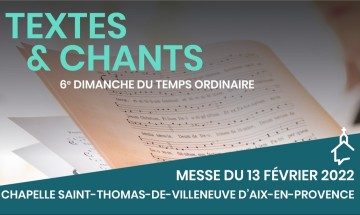 Messe du 13 février 2022 à Aix-en-Provence