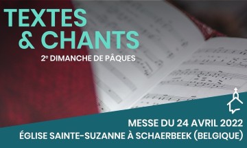 Messe du 24 avril 2022 à Schaerbeek (Belgique)