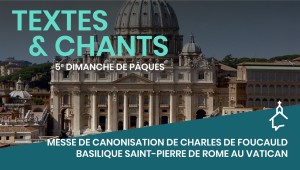 Messe de canonisation de Charles de Foucauld à Rome (Vatican)