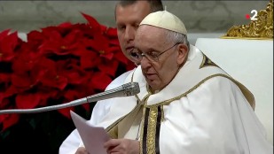 Homélie du pape François pour la nuit de Noël, 24 décembre 2022