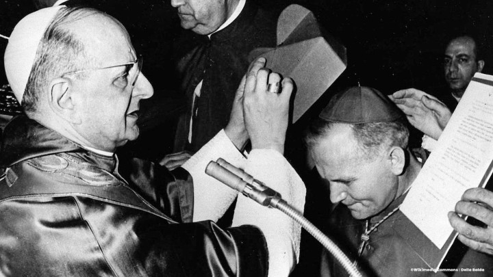 Quel est le nom des 5 derniers papes ?