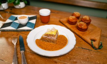 Recette de choux farcis de perdreau à la moutarde