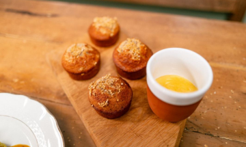 Recette de financiers aux graines de moutarde