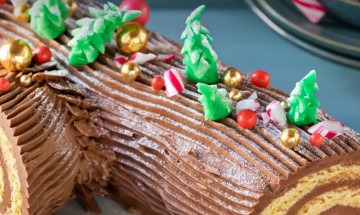 Recette traditionnelle de la bûche de Noël