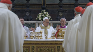Première messe et homélie du pape Léon XIV