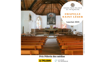 Grand Prix Pèlerin du patrimoine 2025 avec Le Jour du Seigneur : les lauréats
