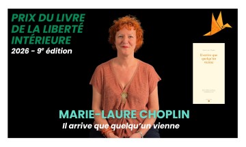 Prix du livre de la liberté intérieure 2026 - Rencontre avec Marie-Laure Choplin
