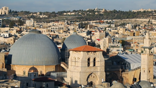 Sur les lieux de la Passion