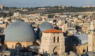 Sur les lieux de la Passion