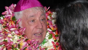 Monseigneur Cottanceau, l'archevêque de Polynésie