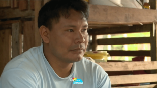 Aïkumalé et Yakapin, un couple amérindien de Guyane qui s'est converti au catholicisme