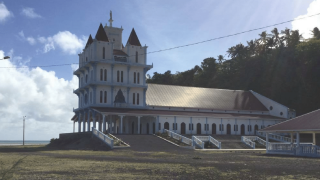 La basilique de Lausika à Wallis-et-Futuna