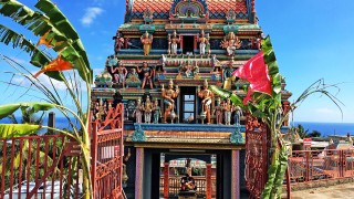 Le temple hindouiste Siva Soupramanien à Piton-Saint-Leu à La Réunion