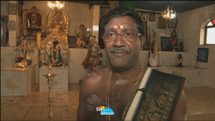 Serge Ajaguin, descendant d'engagés de La Réunion et pusari tamoul