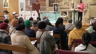 Mgr Philippe Guiougou à la rencontre de la communauté Antilles-Guyane