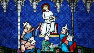 Paroles de vitrail - Jésus et les docteurs