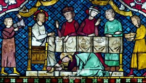 Paroles de vitrail - Le repas de Simon