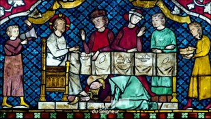 Paroles de vitrail - Le repas de Simon