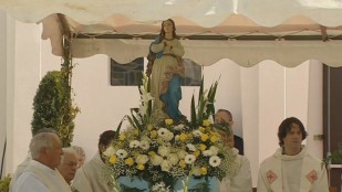 Pèlerinage de N.-D.-de-Santa-Cruz à Nîmes pour l'Ascension