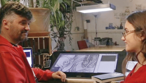 Dans la forêt. Alain Auderset