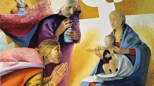 Arcabas - L'enfance du Christ dans les toiles de l'aurore