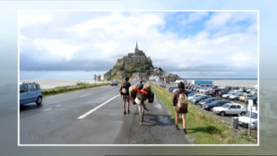 Pèlerinage en famille au Mont-Saint-Michel