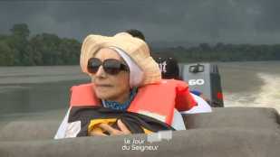 Soeur Christine auprès des Amérindiens