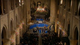 Veillée de Noël 1995 à Notre-Dame de Paris