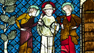 Paroles de vitrail - Les pèlerins d'Emmaüs