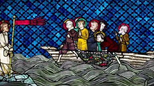 Paroles de vitrail - La pêche miraculeuse