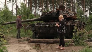 Ukraine : le sanctuaire des chars Russes