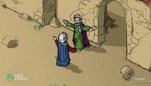 Histoire de la visite de Marie à Elisabeth