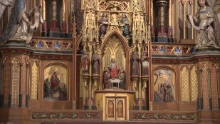Restauration du retable majeur de l’église Saint-François d’Assise à Roubaix