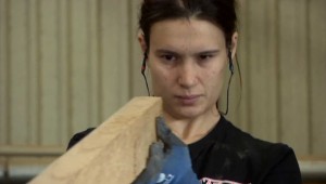 Gwenn, apprentie menuisière