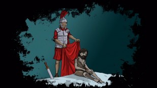 Histoire du manteau partagé de Saint-Martin