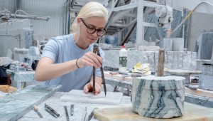 Marine Gaillard, marbrière