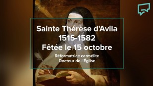 La sainte du jour - Sainte Thérèse d'Avila